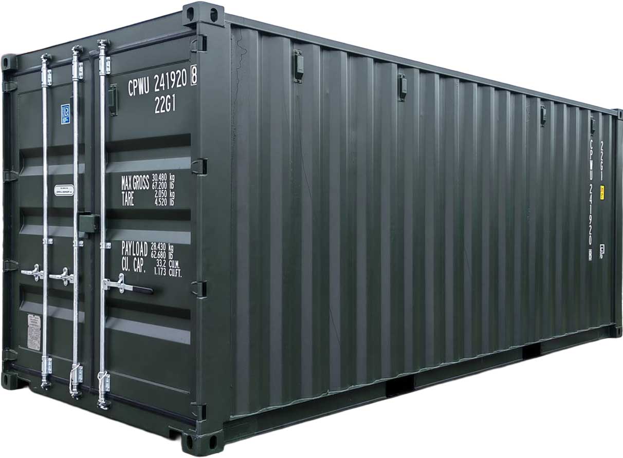 side opening shipping container