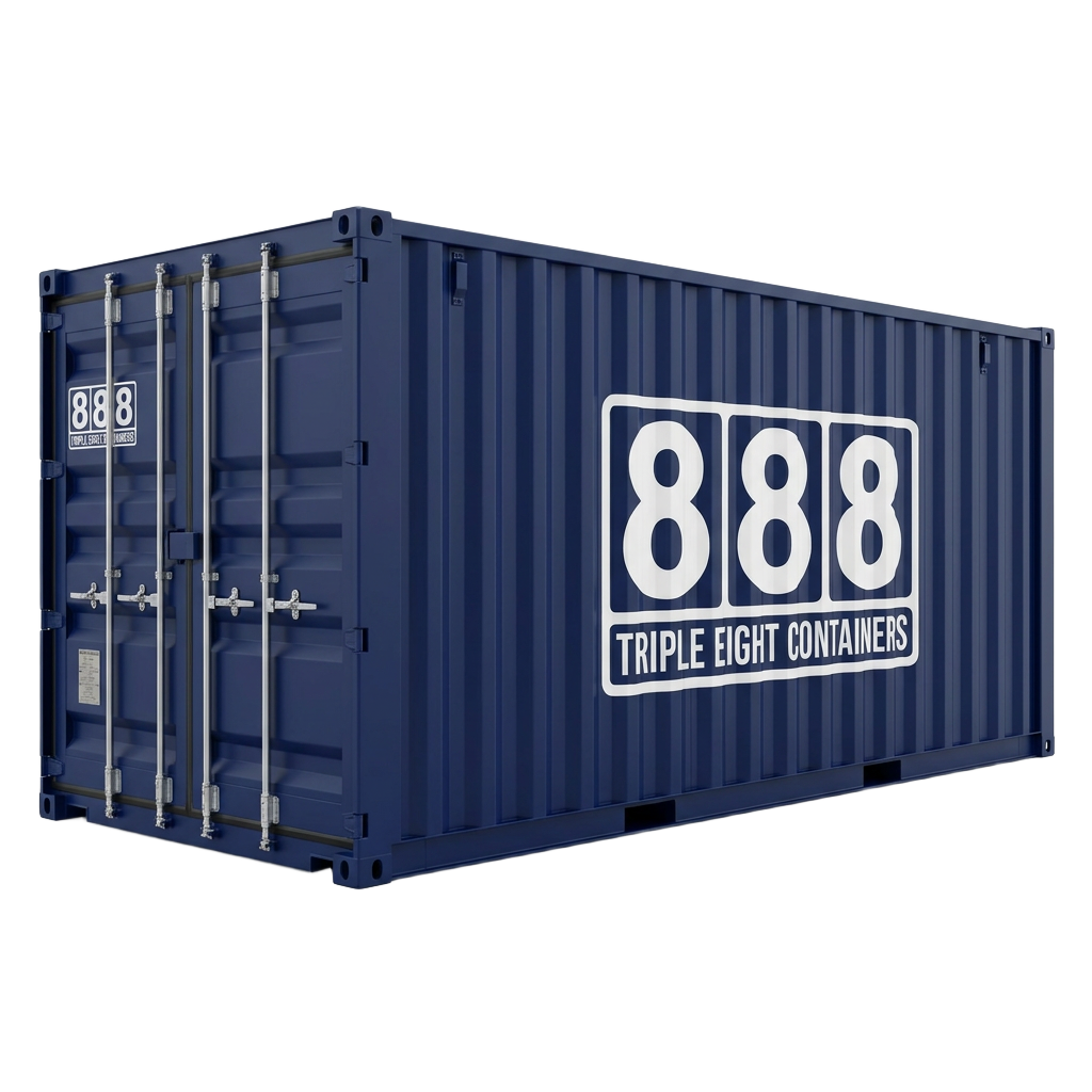 10ft Triple Eight shipping container