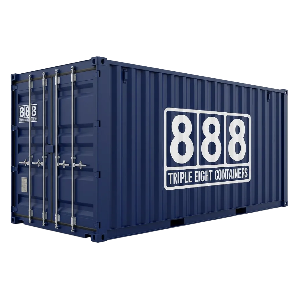 10ft Triple Eight shipping container
