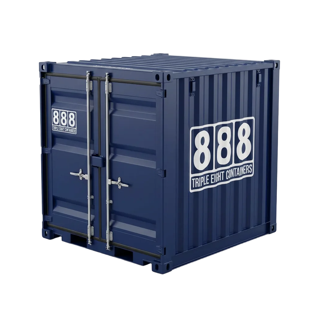6ft Triple Eight shipping container