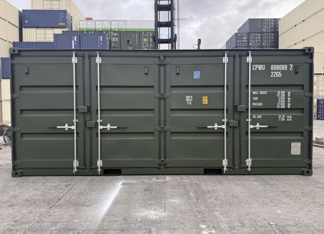multidoor shipping container